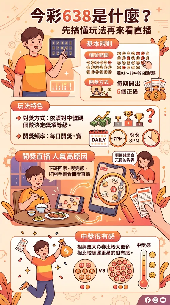 今彩638是什麼？先搞懂玩法再來看直播
